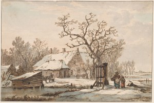 Farm in winter